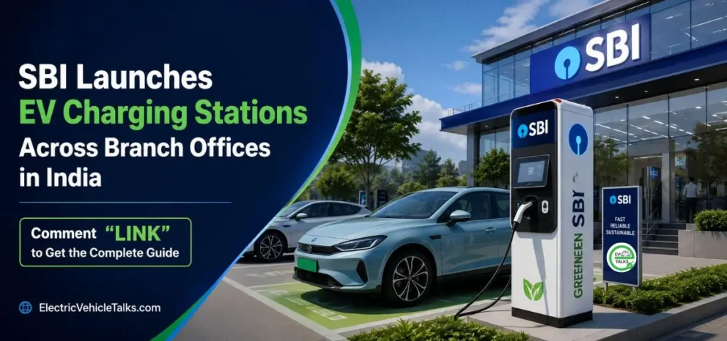 this is the image of SBI Launches EV Charging Stations