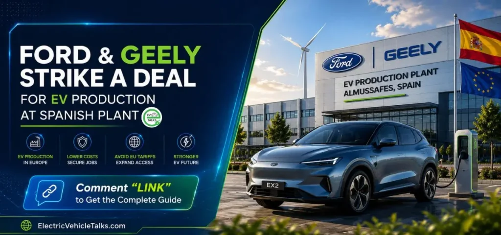 this is the image of Ford and Geely strike a deal