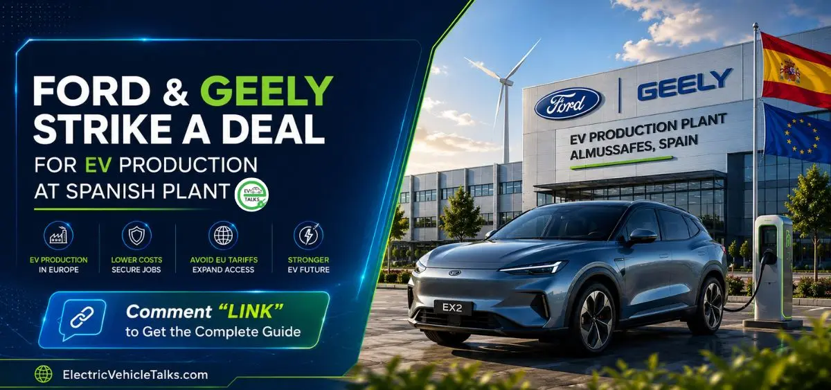 this is the image of Ford and Geely strike a deal