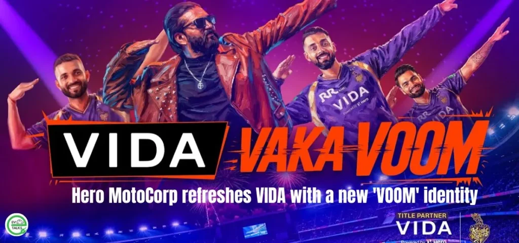 this is the image of Hero MotoCorp refreshes VIDA with a new 'VOOM' identity