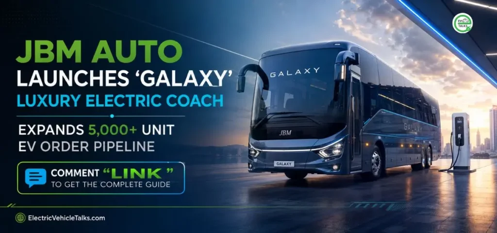 this is the image of JBM Launches 'Galaxy' Luxury Electric Coach