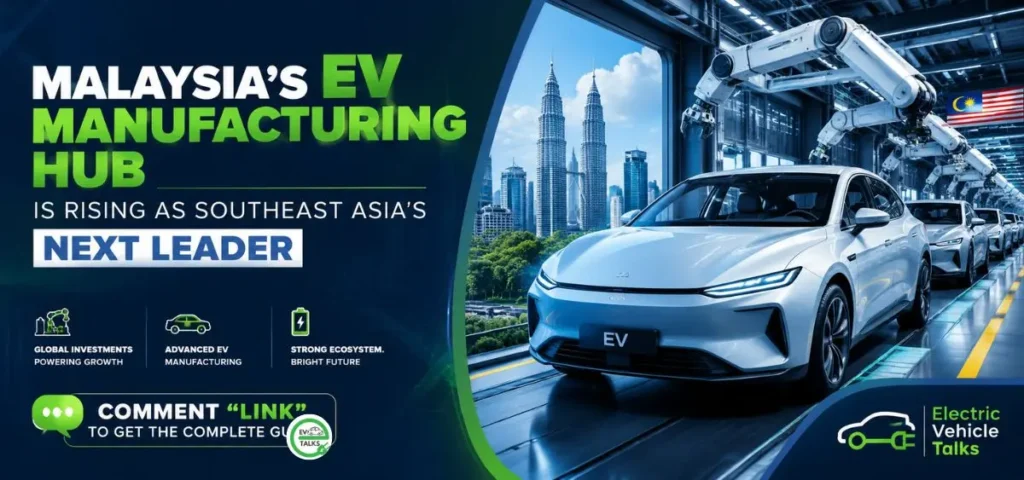this is the image of Malaysia’s EV Manufacturing Hub
