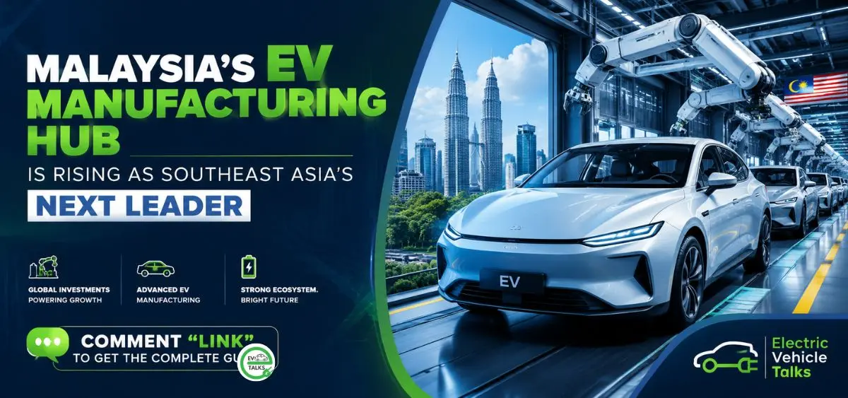 this is the image of Malaysia’s EV Manufacturing Hub