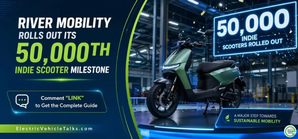 this is the image of River Mobility rolls out its 50,000th Indie Scooter
