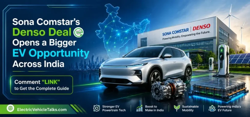 this is the image of Sona Comstar's Denso Deal Opens A Bigger EV Opportunity