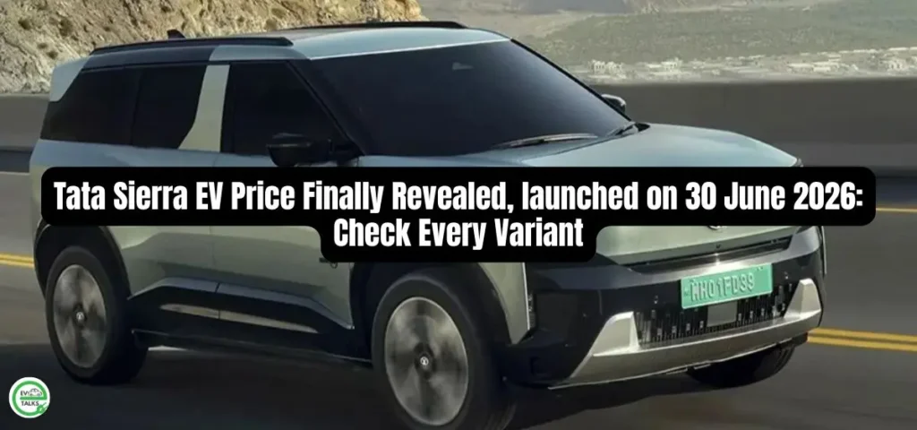 THIS IS TEH IMAGE OF Tata Sierra EV Price Finally Revealed