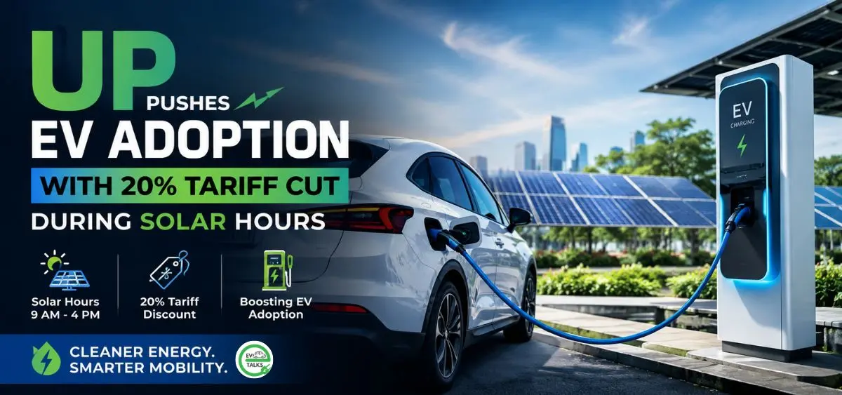 this is the image of UP pushes EV adoption with a 20% tariff cut