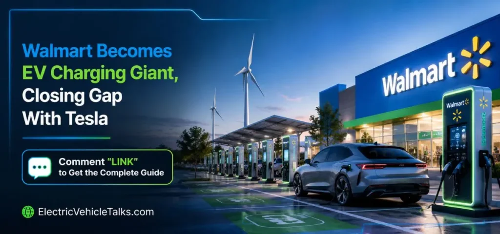 this is the image ofWalmart Becomes EV Charging Giant