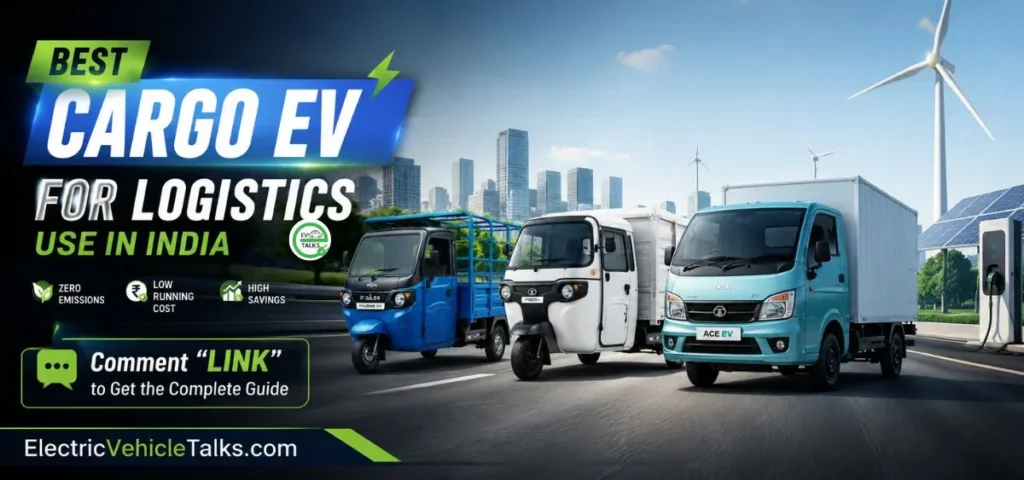 this is the image of Best Cargo EV for logistics use in India