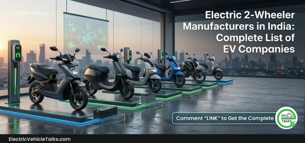 this is the image of Electric 2-Wheeler Manufacturers in India