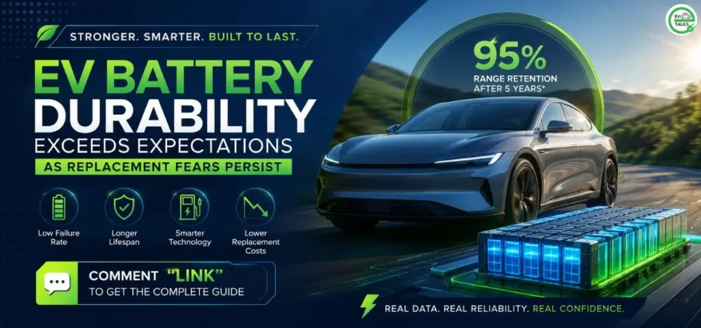 this is the image of EV battery durability exceeds