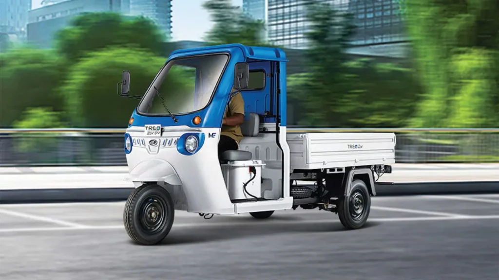 this is the image of Mahindra Treo Zor electric loader