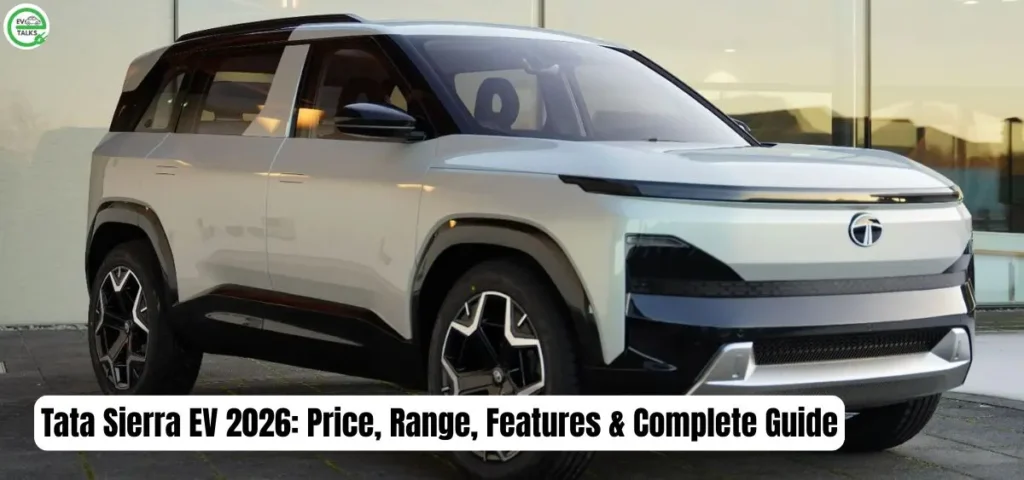 this is the image of Tata Sierra EV 2026 Explained