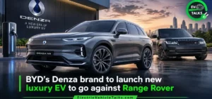 this is the image of BYD Denza N8 Luxury EV Launch as Range Rover Rival