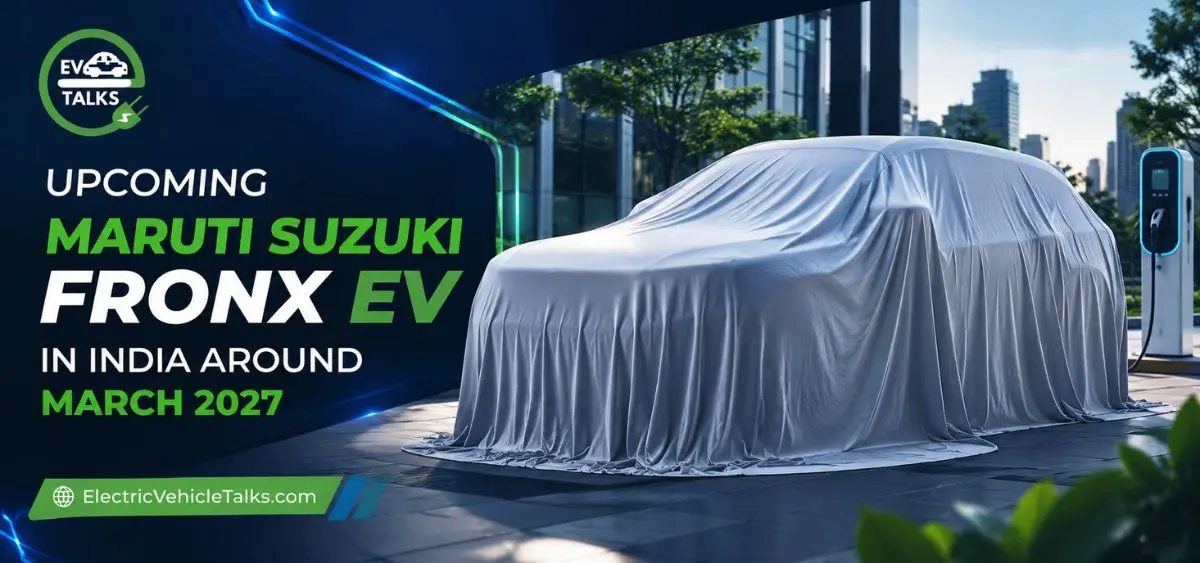 this is the image of the upcoming Maruti Suzuki Fronx EV in India