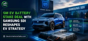 this is the image of GM EV Battery Stake Deal With Samsung SDI