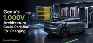 this is the image of Geely's 1000V EV Charging
