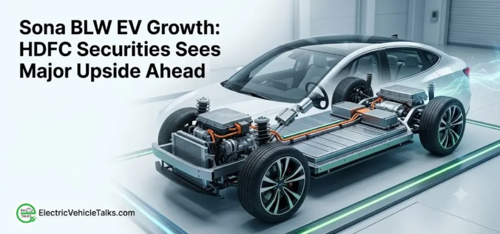 this is the image of Sona BLW EV Growth