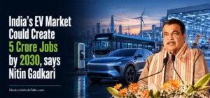 this is the image of India’s EV Market Could Create 5 Crore Jobs by 2030
