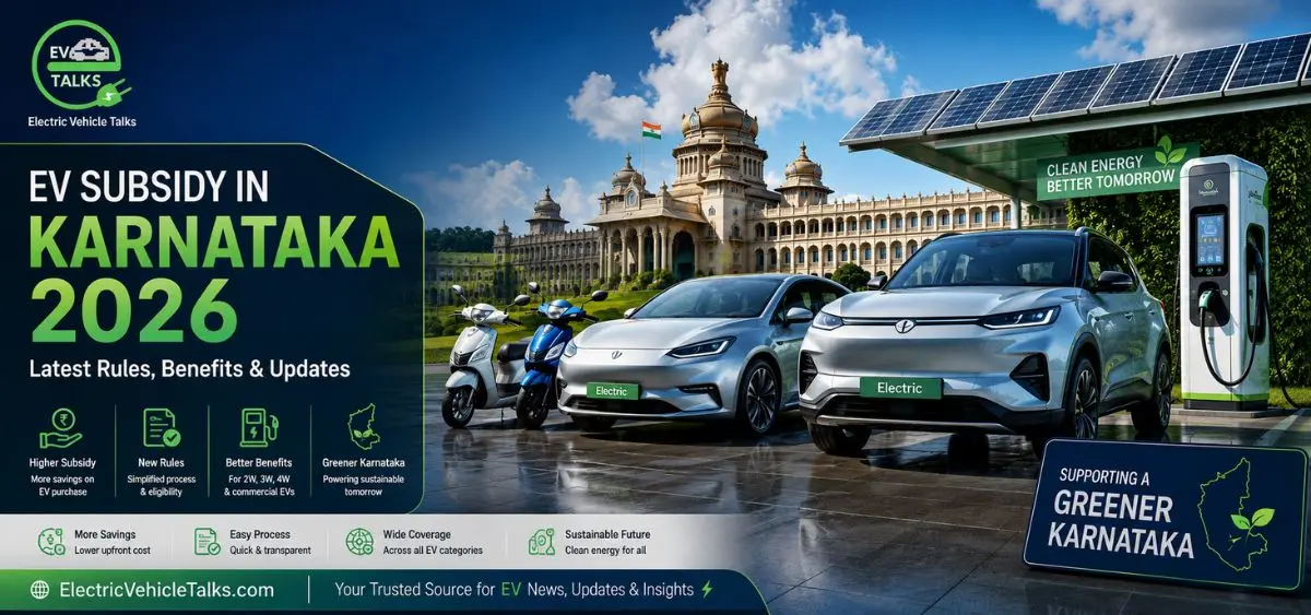 this is the image ofEV Subsidy in Karnataka 2026