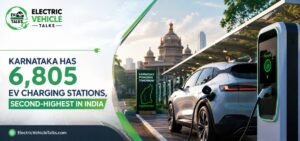 this is the image of Karnataka has 6,805 EV charging stations, second-highest in India