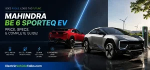 this is the image of Mahindra BE 6 SportEQ EV