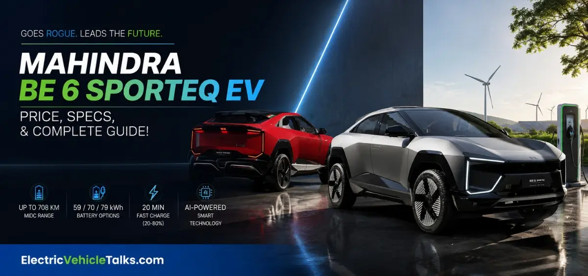 this is the image of Mahindra BE 6 SportEQ EV