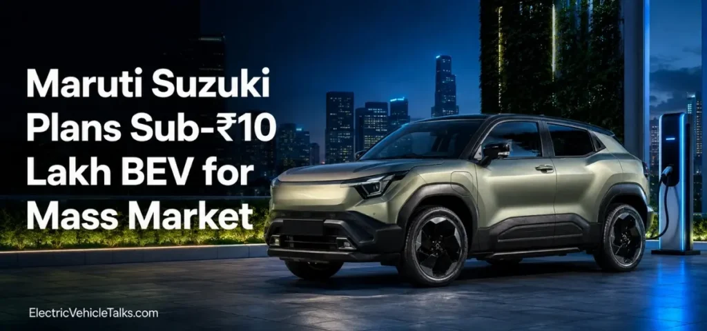 this is the image of Maruti Suzuki Affordable EV