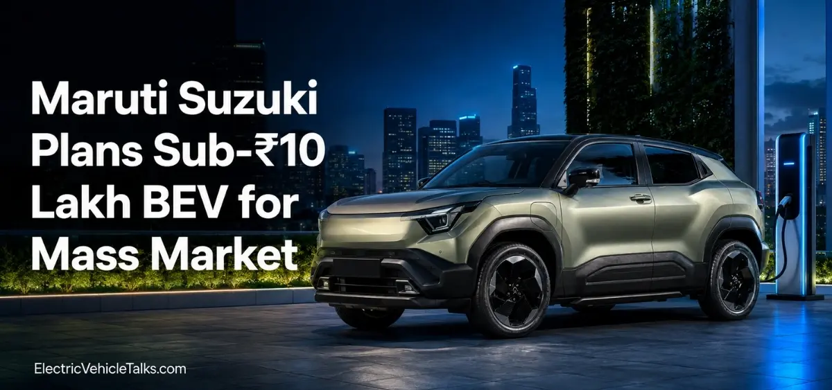 this is the image of Maruti Suzuki Affordable EV