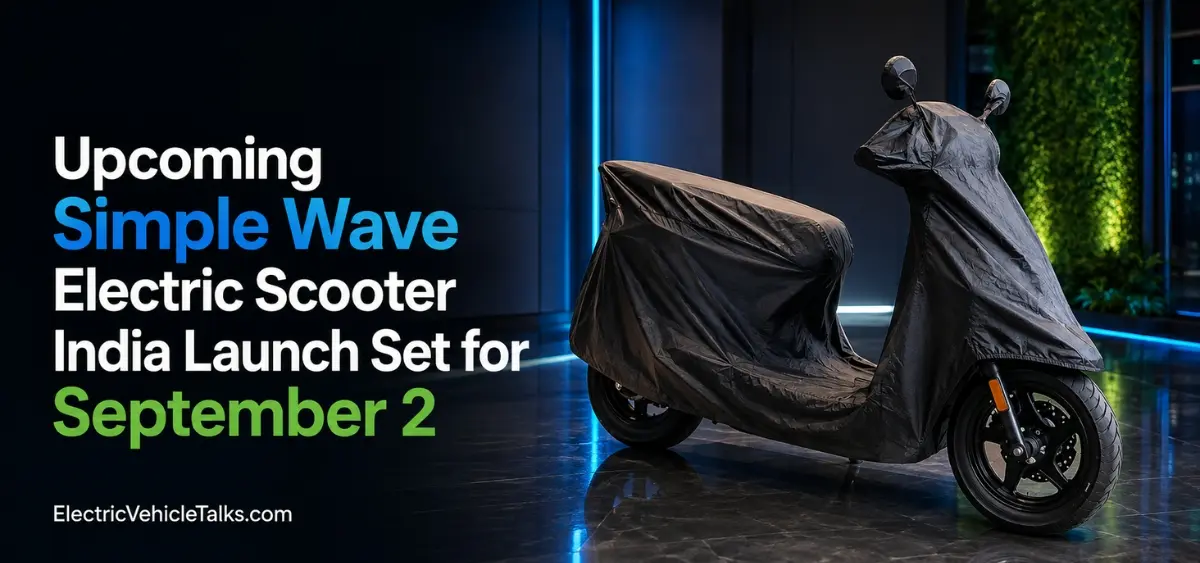 this is the image of Upcoming Simple Energy Wave electric scooter.