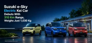this is the image of Suzuki e-Sky Electric Kei Car debuts