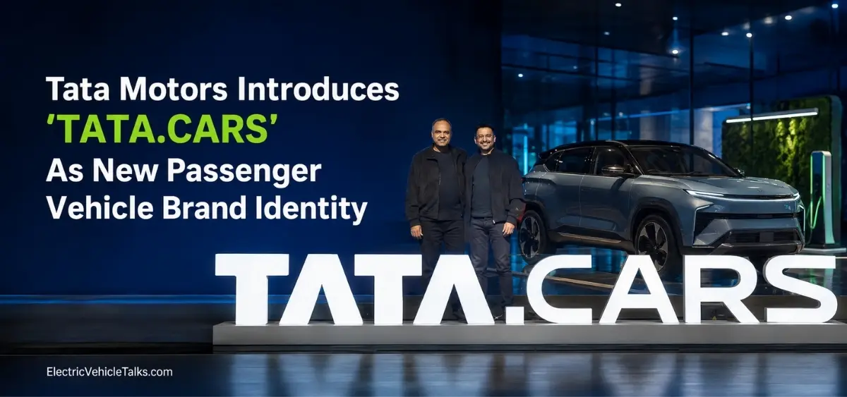 this is the image of Tata Motors Launches TATA.CARS Brand Identity
