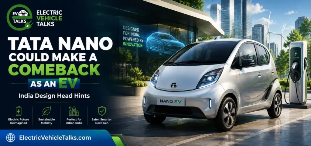 this is the image of Tata Nano Could Make a Comeback as an EV