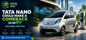 this is the image of Tata Nano Could Make a Comeback as an EV