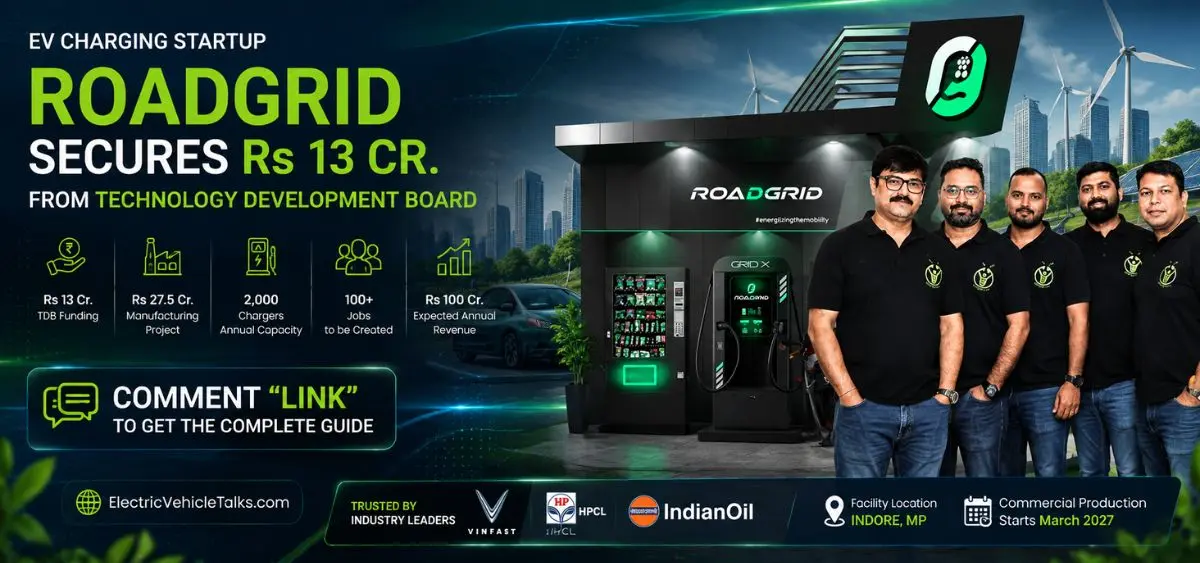 this is the image of RoadGrid secures Rs. 13 Cr from Technology Development Board