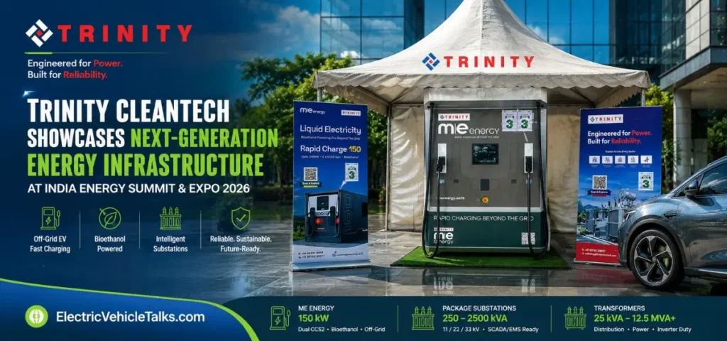 this is the image of Trinity Cleantech EV Charger