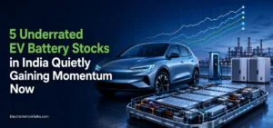 this is the image of 5 EV Battery Stocks in India Quietly Gaining