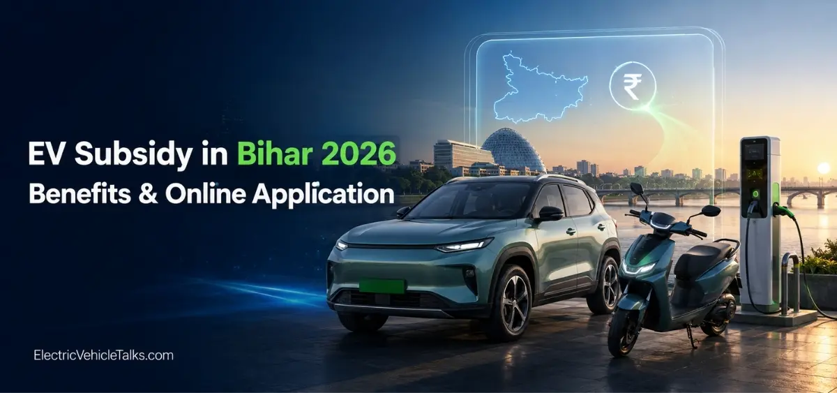 this is the image of EV Subsidy in Bihar 2026