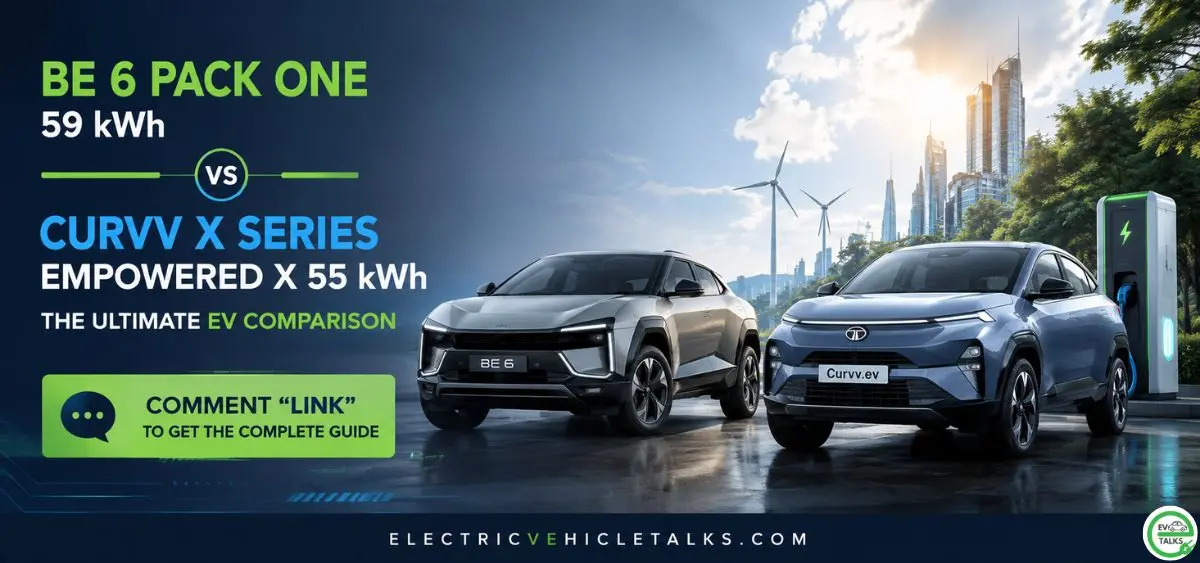 this is the image ofBE 6 Pack One 59 kWh vs. Curvv X series Empowered X 55 kWh