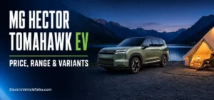 this is the image of MG Hector Tomahawk EV Explained