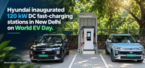 this is the image of Hyundai-initiated 120 kW DC fast-charging stations