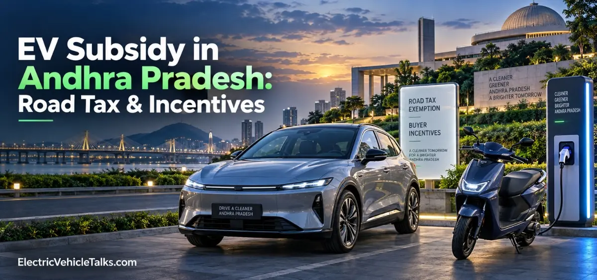 this is the image of the EV Subsidy in Andhra Pradesh 2026