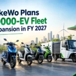 this is the image of BikeWo Plans 10000-EV Fleet Expansion in FY 2027