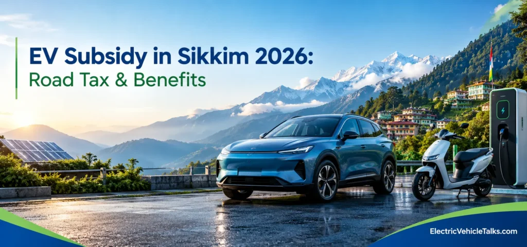 this is the image of EV Subsidy in Sikkim 2026