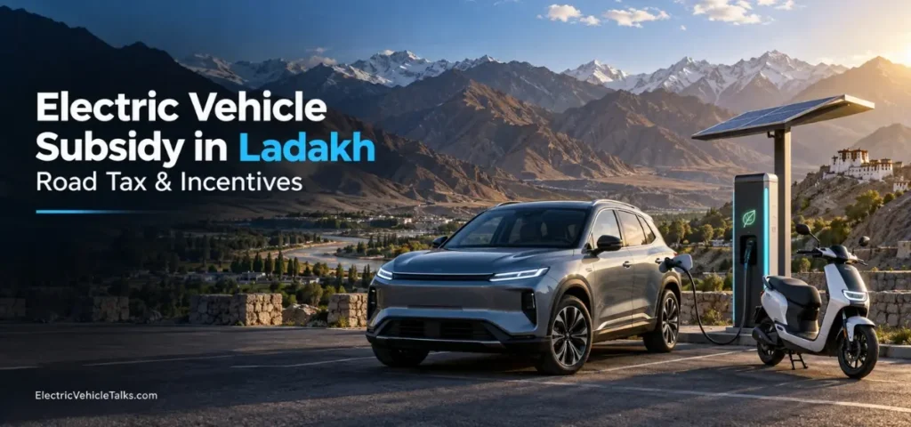 this is the image of EV Subsidy in Ladakh