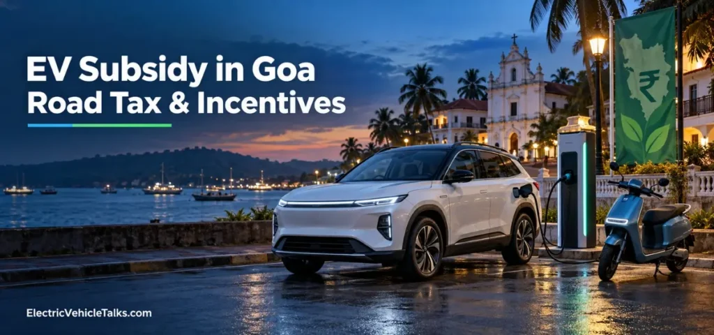 this is the image of EV Subsidy in Goa 2026