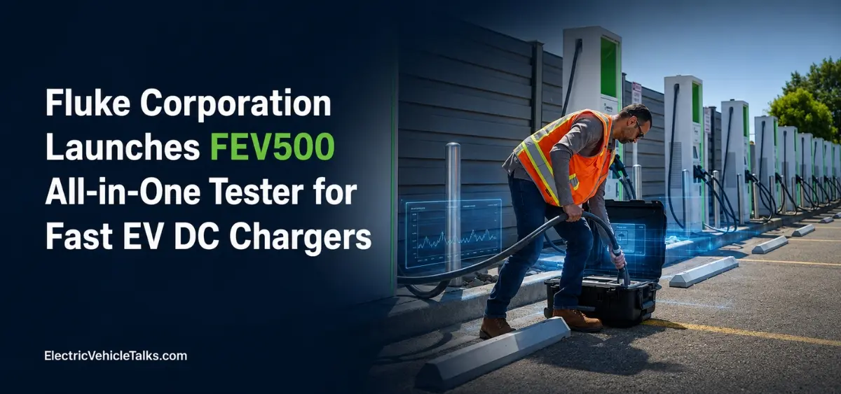 this is the image of Fluke FEV500 Fast DC EV Charging Station Analyzer