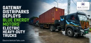 this is the image of Gateway Distriparks Adds Electric Trucks to Drive Green Logistics!