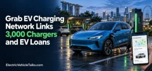 this is the image of Grab EV Charging Network