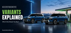 this is the image of MG Hector Tomahawk PHEV Variants Explained
